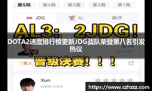 DOTA2速度排行榜更新JDG战队荣登第八名引发热议
