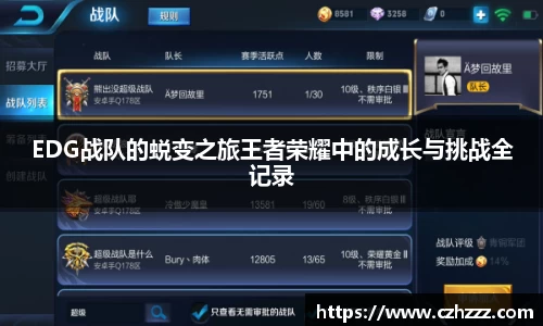 EDG战队的蜕变之旅王者荣耀中的成长与挑战全记录